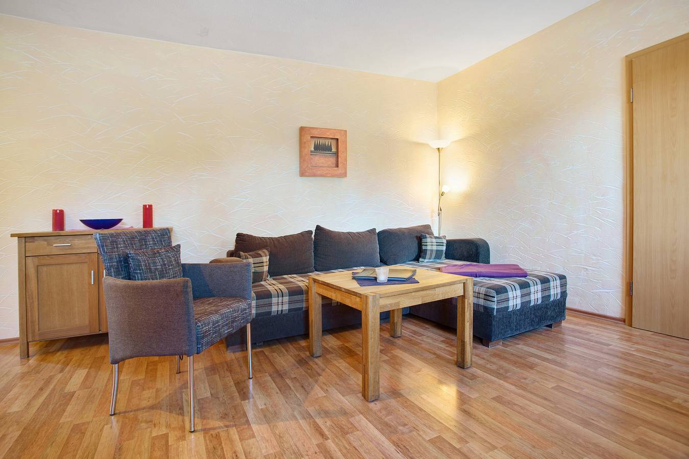 Ganze Wohnung, Ferienwohnung 'Drewitzer See, 40qm' mit Privatterrasse, Gemeinschaftsgarten und Wi-Fi in Malchin, Kummerower See