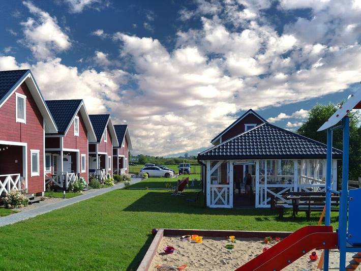 Ferienhaus für 7 Personen, mit Terrasse und Garten