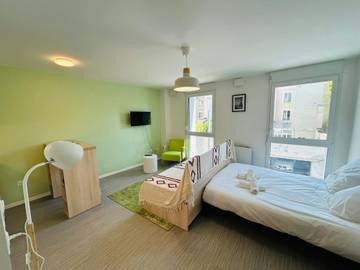 Appartement De Vacances pour 3 Personnes dans Reims, Marne, Photo 1