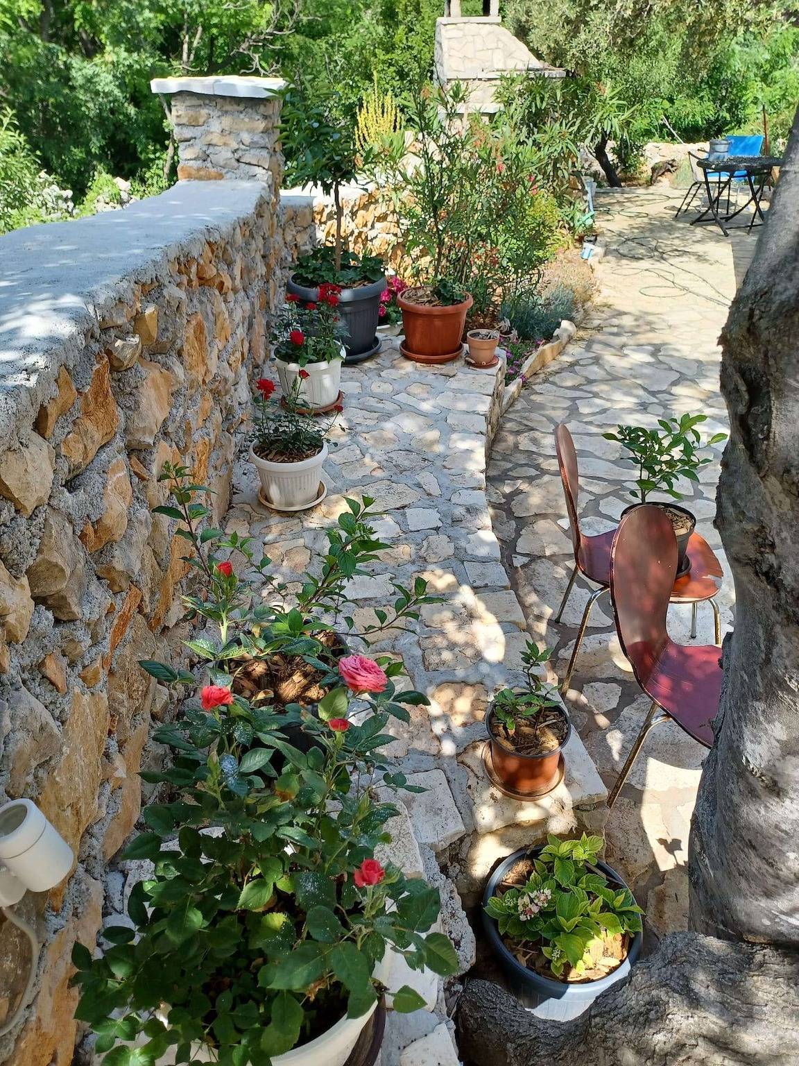 Ganze Wohnung, Studio Appartement mit Terrasse und Meerblick Vinjerac, Zadar As-23145-a in Posedarje, Zadar