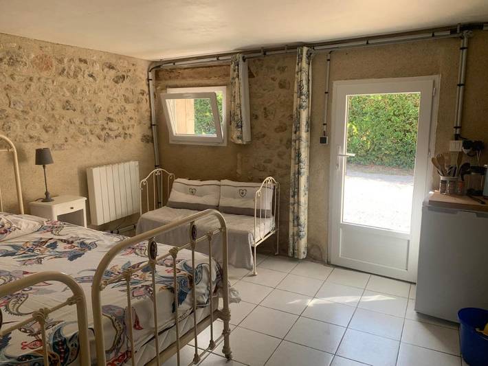 Cottage pour 2 personnes, avec vue ainsi que jardin et terrasse, animaux acceptés dans Centre-Val de Loire