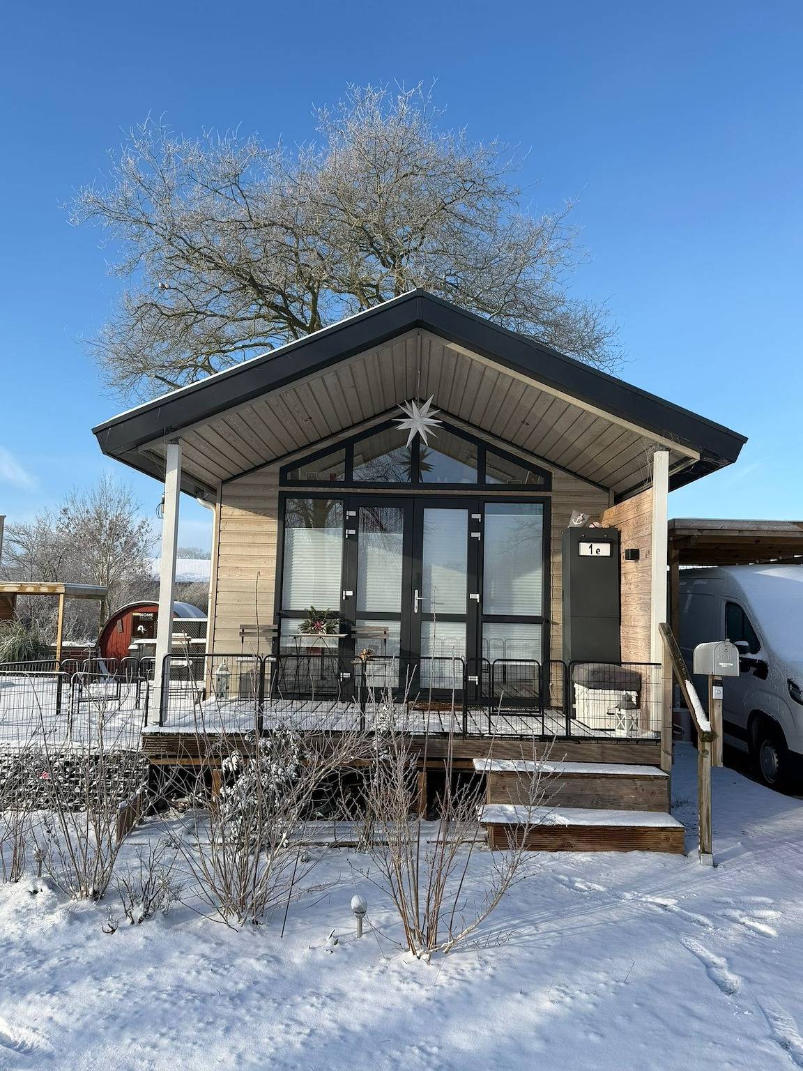 Tinychalet-eider in Erfde, Eider-Treene-Sorge