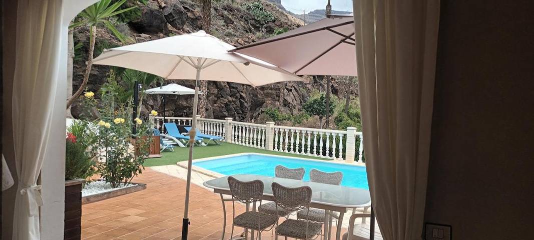 Casa rural para 4 personas, con vistas además de piscina y jardín, Se admiten mascotas en Gran Canaria - 2