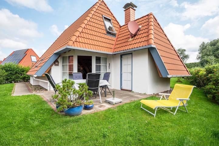 Ferienhaus für 4 Personen, mit Garten