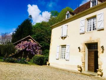 Cottage pour 2 personnes, avec jardin et vue dans Fichous-Riumayou