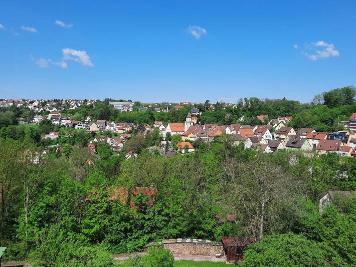 Ferienhaus für 6 Personen, mit Balkon und Terrasse sowie Garten und Ausblick in der Fränkische Schweiz - 2