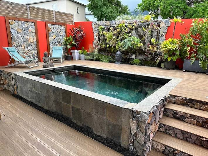 Villa pour 6 personnes, avec piscine sur l' Île de la Réunion