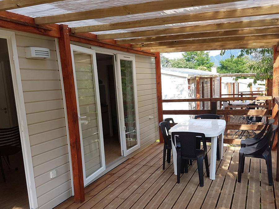 Camping Le Mas Fleuri - Mobilhome 6 personnes - Riviera pour 4/6 personnes (2 chambres) in Sospel, Région de Nice