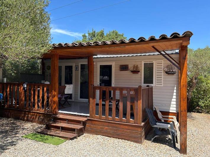 Chalet pour 4 personnes, avec jardin et vue