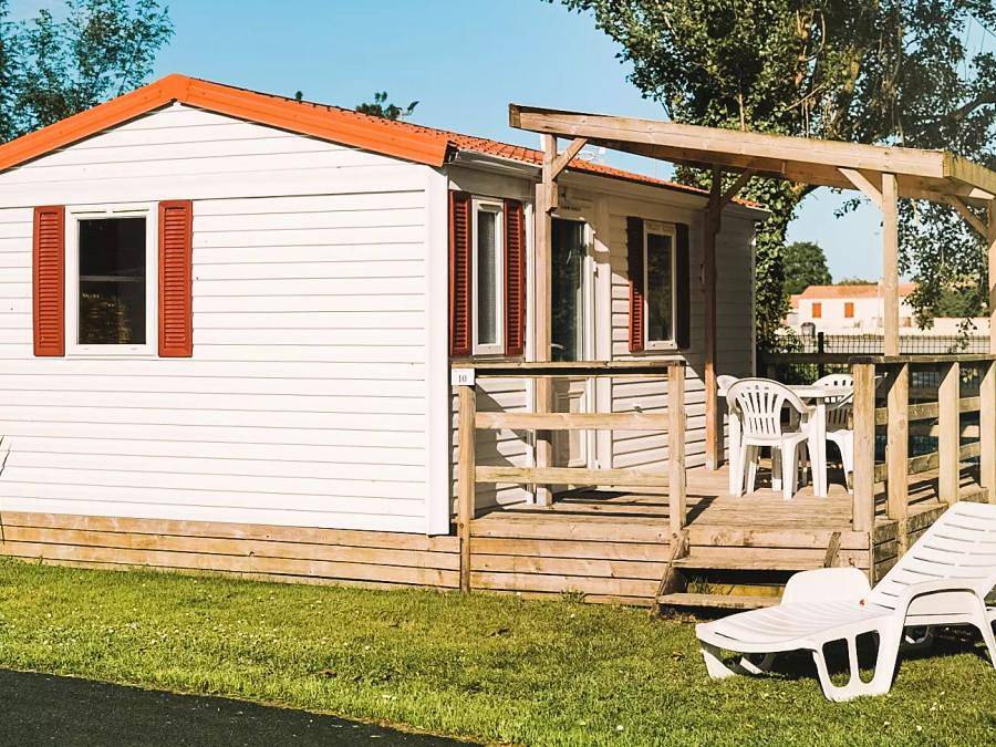 Camping Maeva Escapades de La Geres - Mobilhome 4 personnes - Super Venus 24m² 4 personnes in Surgères, Région de Rochefort