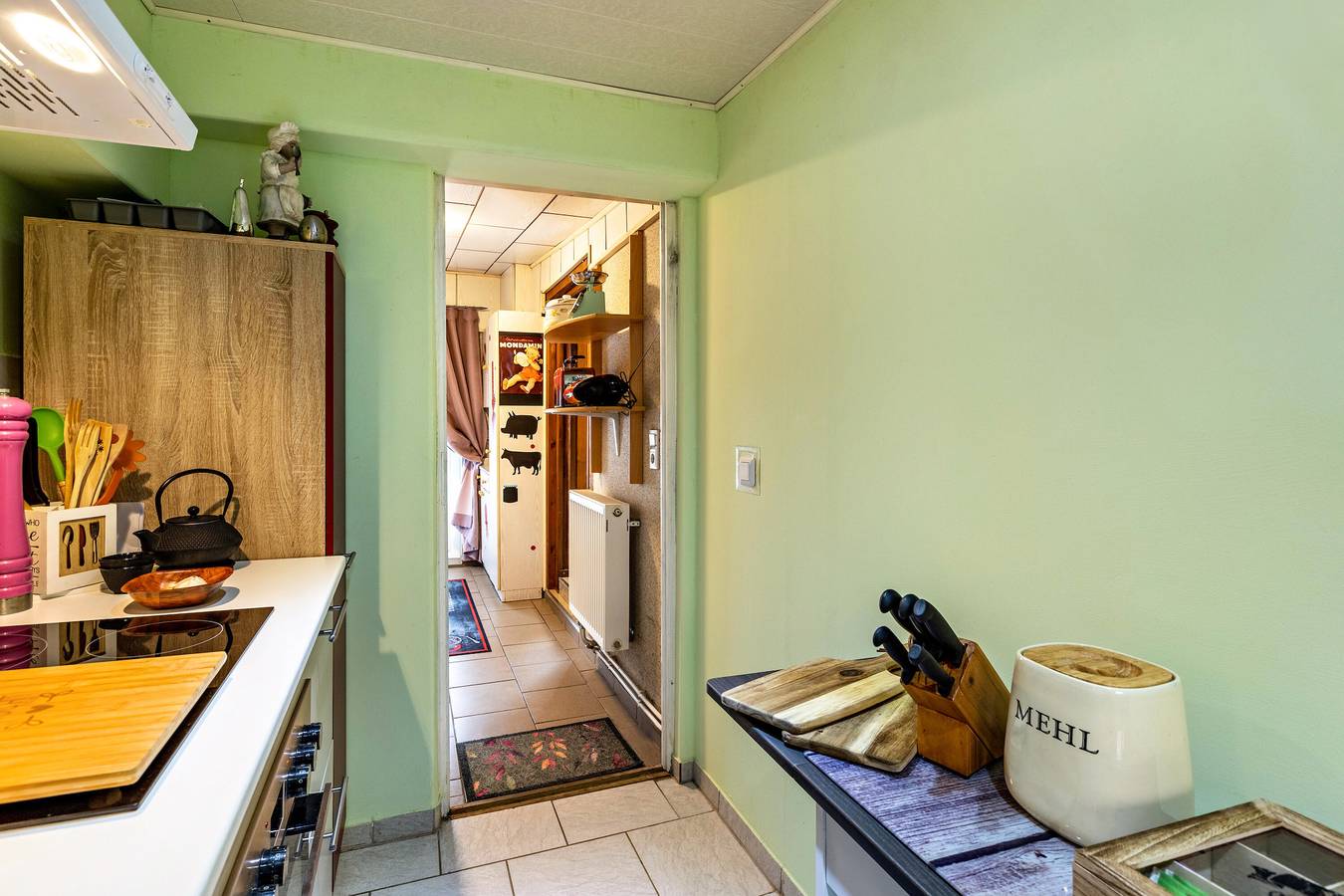 Geheel appartement, Appartement 'Haus Luise' met Uitzicht op de Bergen, Privéterras en Wifi in Nordharz, Harzvorland
