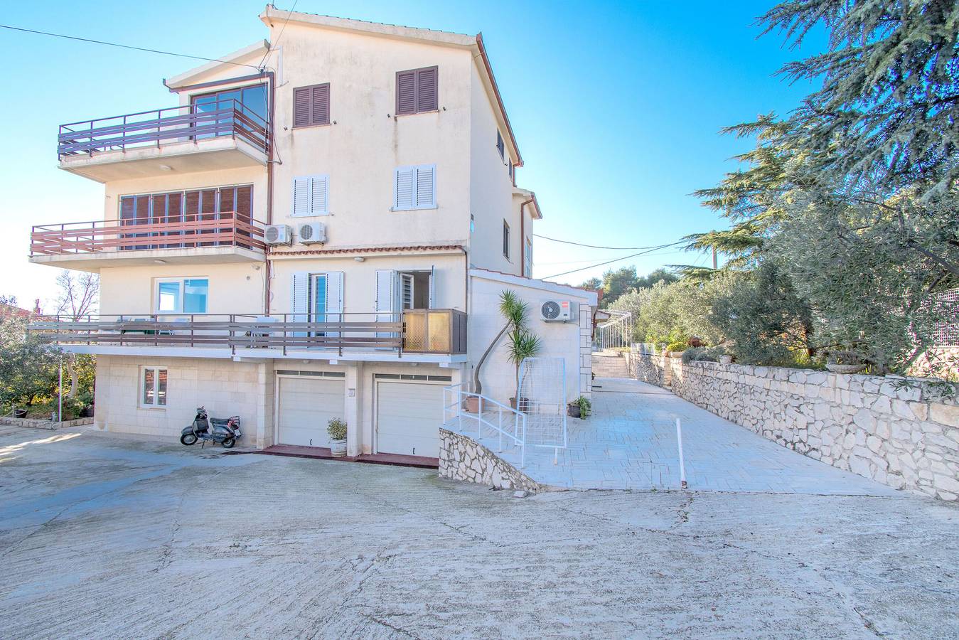 Ganze Wohnung, Apartment Orange tree in Seget Vranjica, Split-Dalmatien