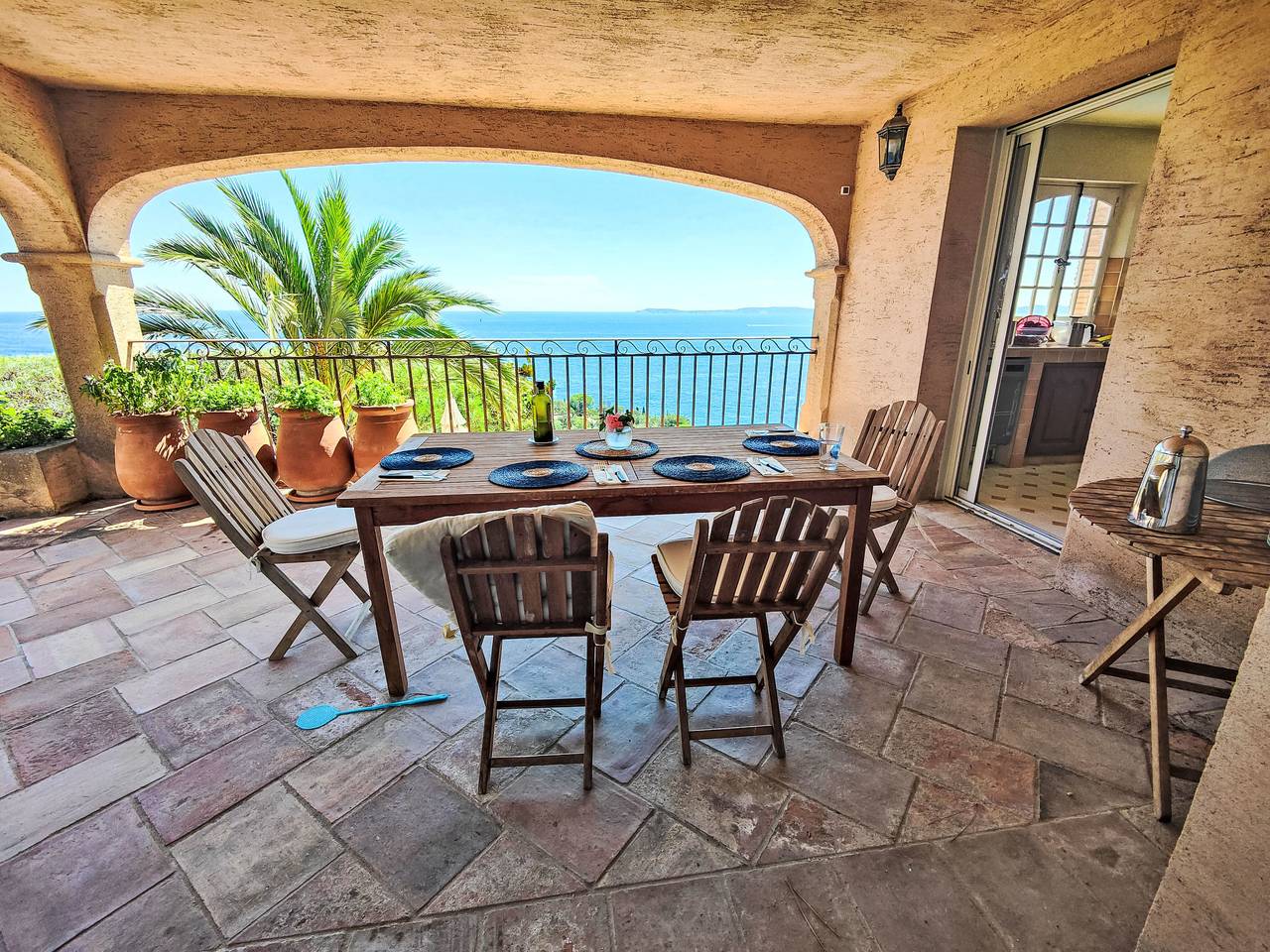 Villa Sea View in Rayol-Canadel-sur-Mer, Côte méditerranéenne (France)