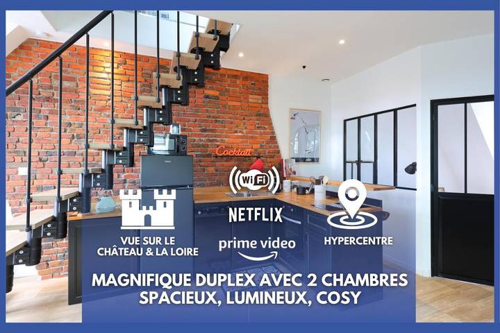 Gîte pour 5 personnes, avec vue à Blois