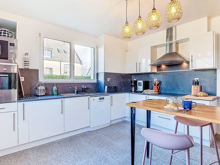 Location de vacances pour 8 personnes, avec terrasse et jardin, animaux acceptés dans Anse de Kernic - 4