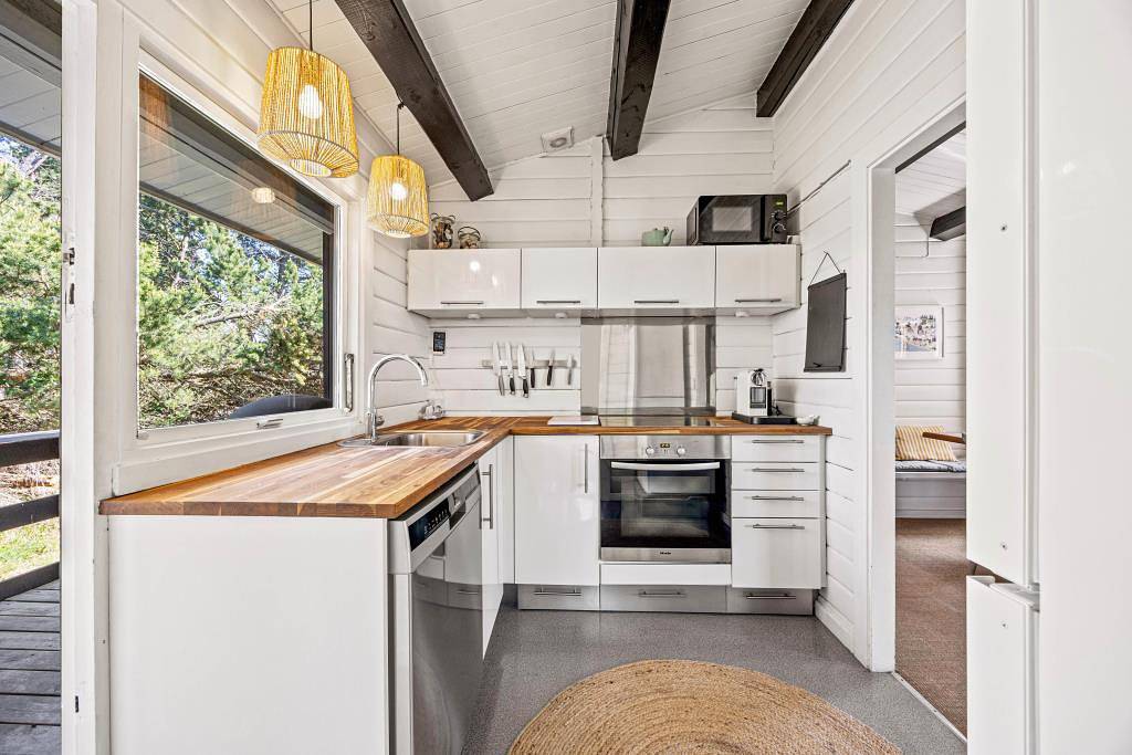 Charmantes Ferienhaus mit Holzofen und Gasgrill in Blåvand in Blavand, Varde