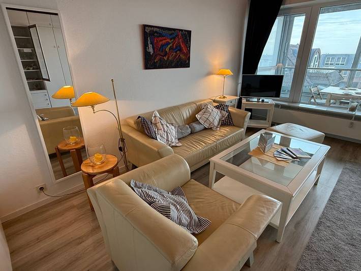 Ferienwohnung für 4 Personen, mit Balkon/Terrasse auf Wangerooge