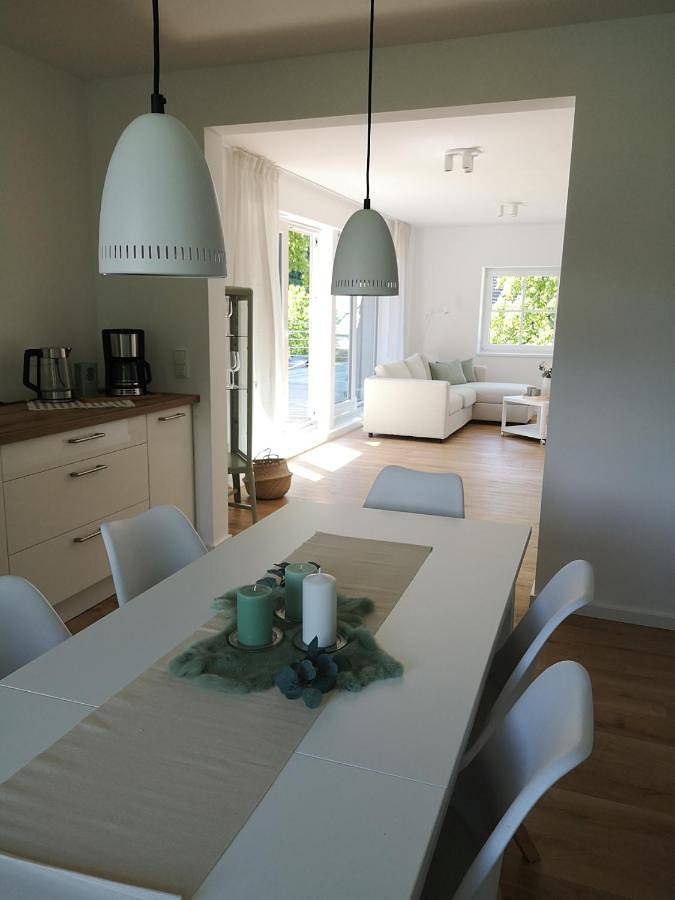 Ferienwohnung für 6 Personen, mit Balkon und Terrasse sowie Garten und Ausblick in Georgsmarienhütte - 4