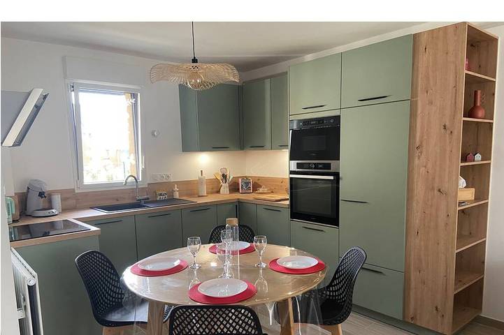 Appartement de vacances pour 3 personnes, avec jardin et terrasse