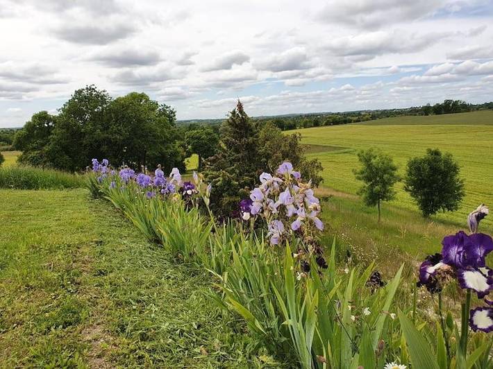 Location de vacances pour 8 personnes, avec Terrasse ainsi que Jardin et Vue à La Ballade de Pern - 4