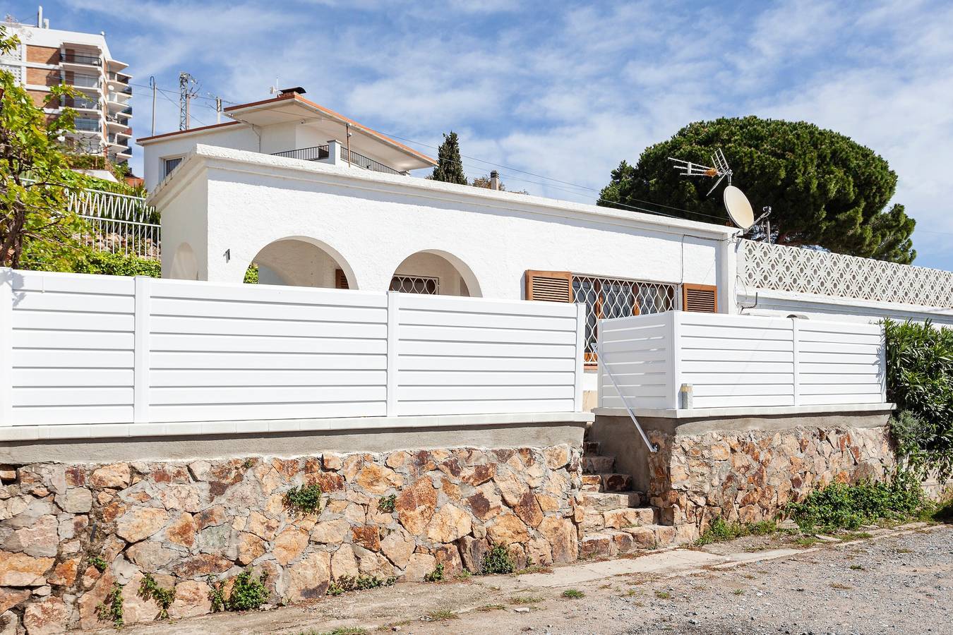 Casa de vacaciones 'Casa Morisca vistas al mar' con vistas al mar, jardín y Wi-Fi in Canyelles, Tossa de Mar