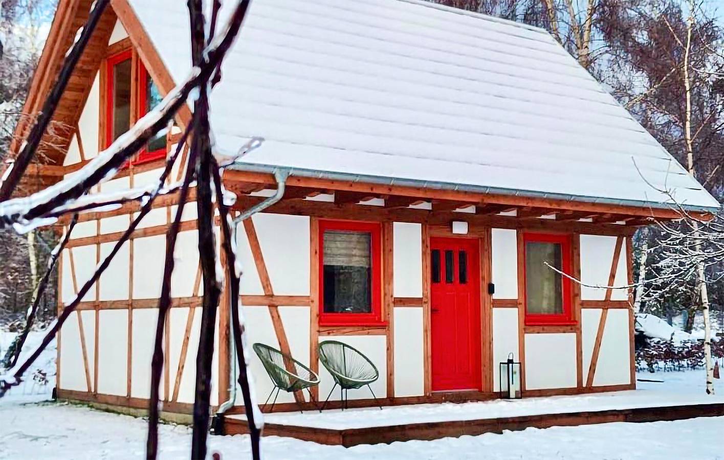 Ferienhaus für 6 Personen mit Garten in Rowy, Garder See (Polen)