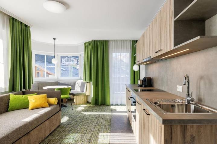 Hotel für 4 Personen, mit Ausblick und Garten sowie Sauna in Obergurgl - 4
