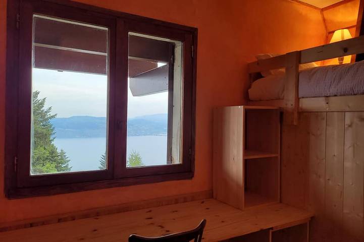 Chalet pour 8 personnes, avec Balcon ainsi que Jardin et Piscine à Thollon-les-Mémises - 4