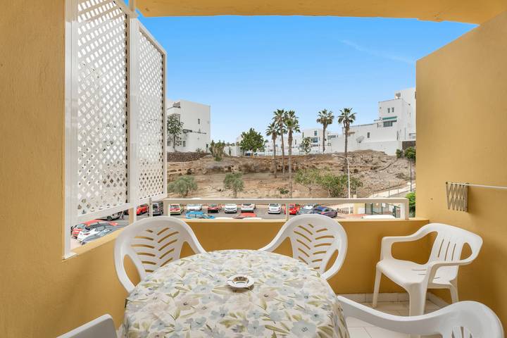 Appartamento per 3 persone, con balcone e piscina per bambini in Costa Adeje