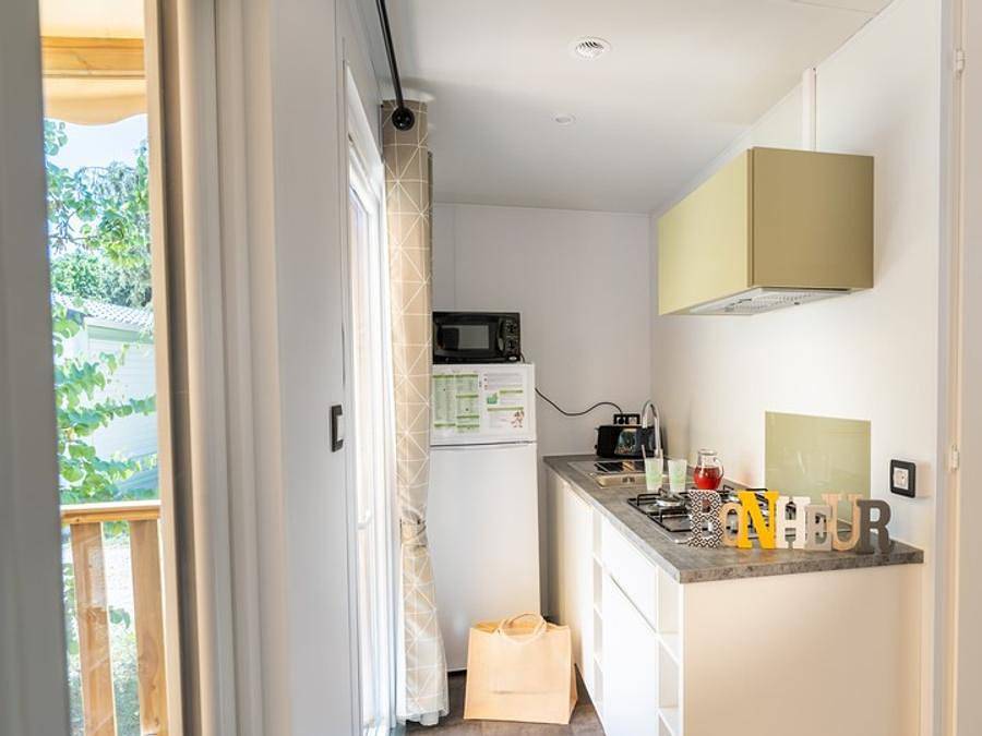 Camping La Buissiere - Mobilhome 4 personas - Confort - 2 habitaciones in Barjac, Región de Alès