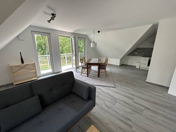 Ferienwohnung für 4 Personen, mit Garten und Seeblick in Berlin Umland