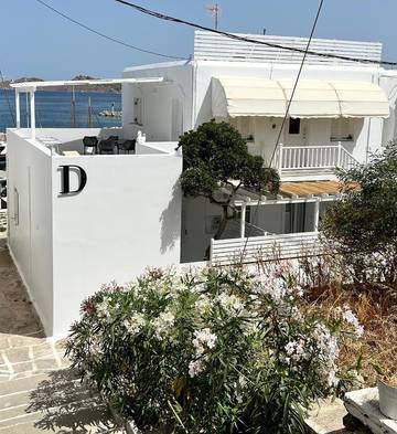 Maison d’hôte pour 2 personnes, avec terrasse dans Náoussa