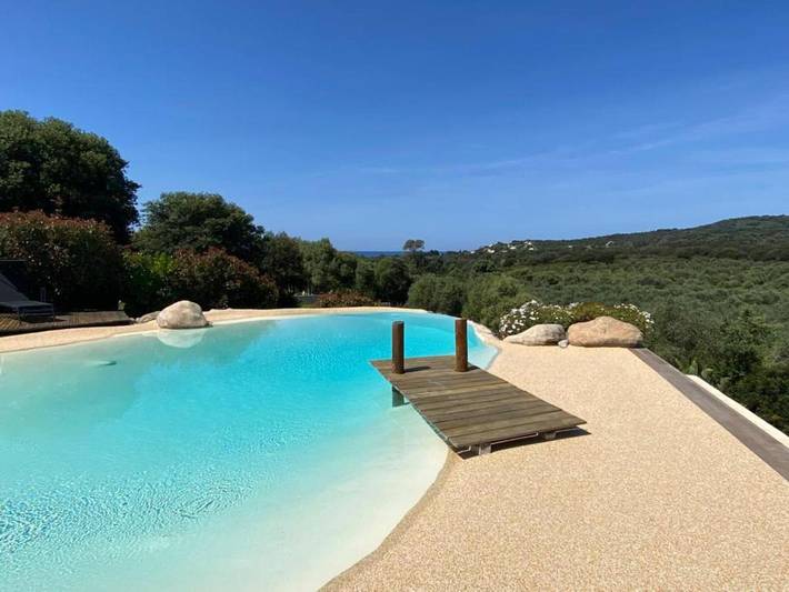 Villa pour 10 personnes, avec piscine ainsi que jardin et vue à Cargèse - 3