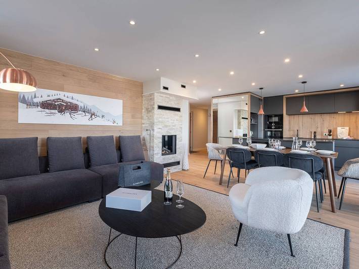 Appartement entier, Spacieux 4 chambres à Courchevel avec parking et wifi in Courchevel 1650 (Moriond), Saint-Bon-Tarentaise