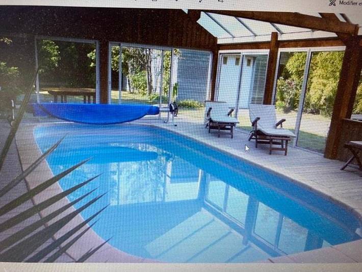 Maison de vacances pour 10 personnes, avec terrasse et jardin