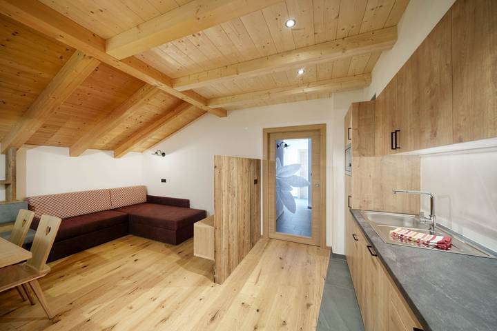 Ferienwohnung für 4 Personen, mit Garten auf der Seiser Alm - 2