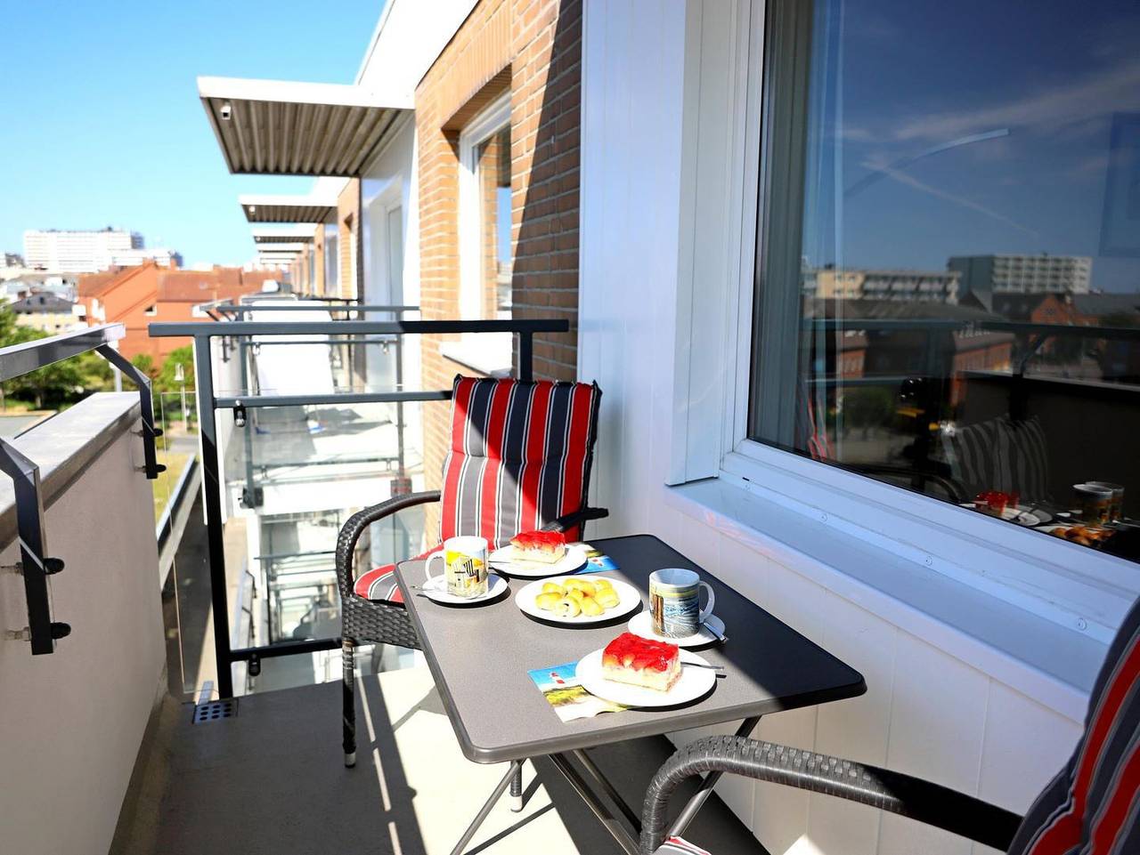 Ganze Wohnung, Gemütliches 2-Zimmer-Appartement mit Süd-Balkon, Wellnessbereich in Westerland in Westerland, Sylt (Gemeinde)