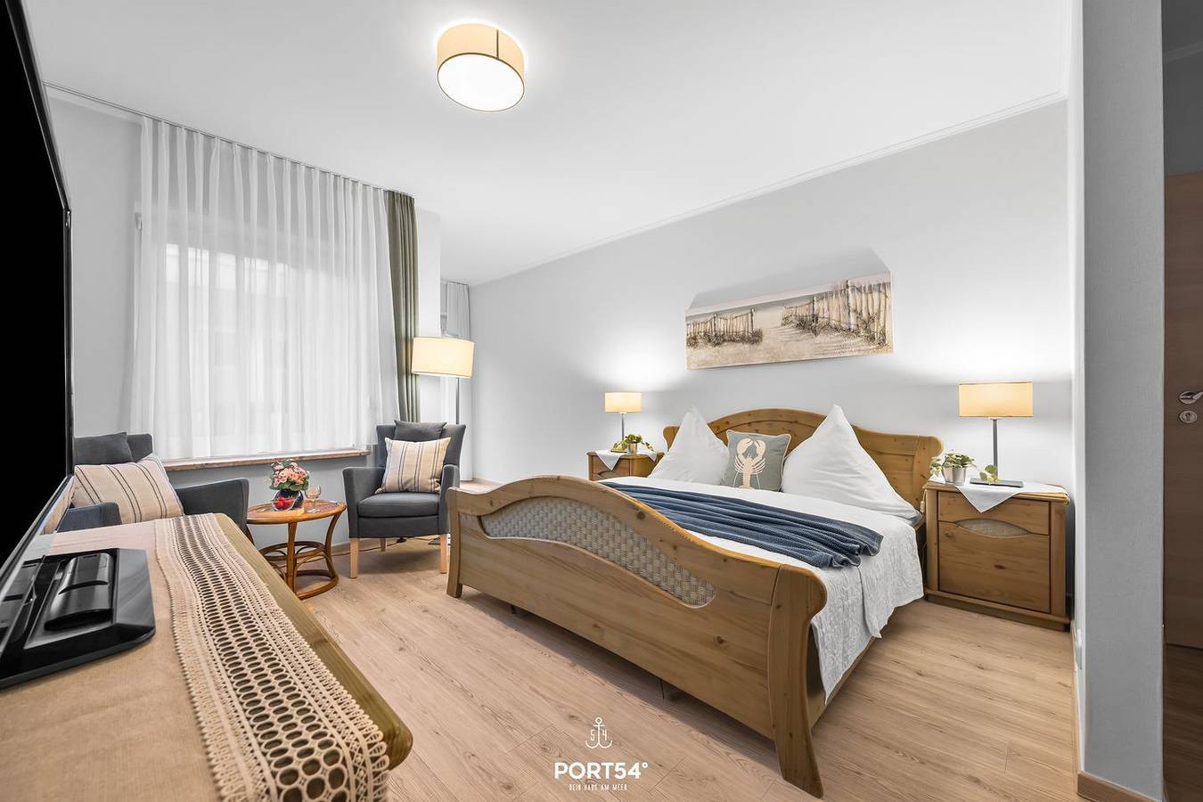 Ganze Wohnung, "Ferienwohnung Languste" im Herzen Büsums mit Balkon, Zentrum und Strandnah in Hafen Büsum, Büsum