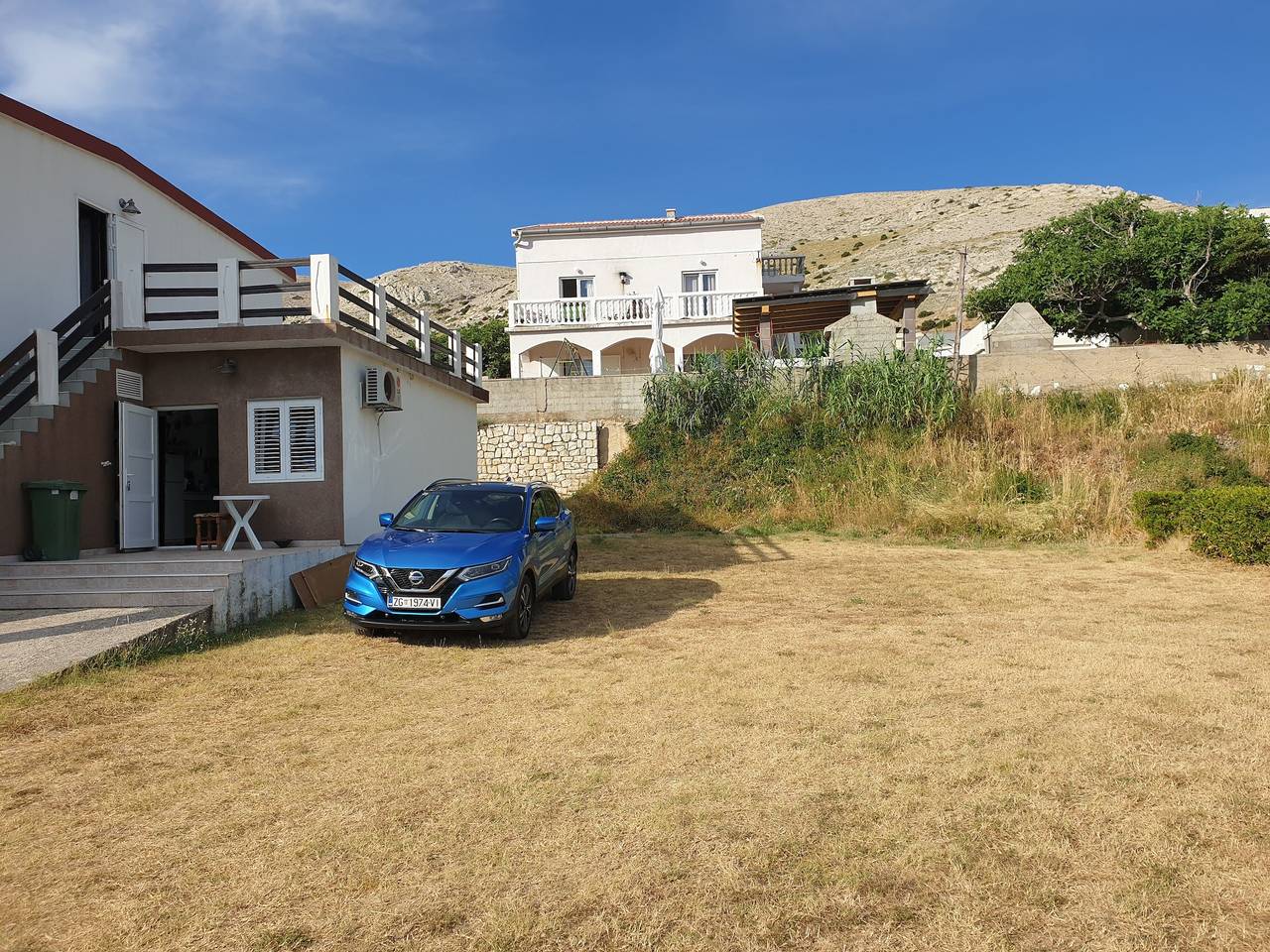 Ganze Wohnung, Apartment „Volarić Pag“ mit Meerblick, Balkon und Klimaanlage in Pag Stadt, Pag