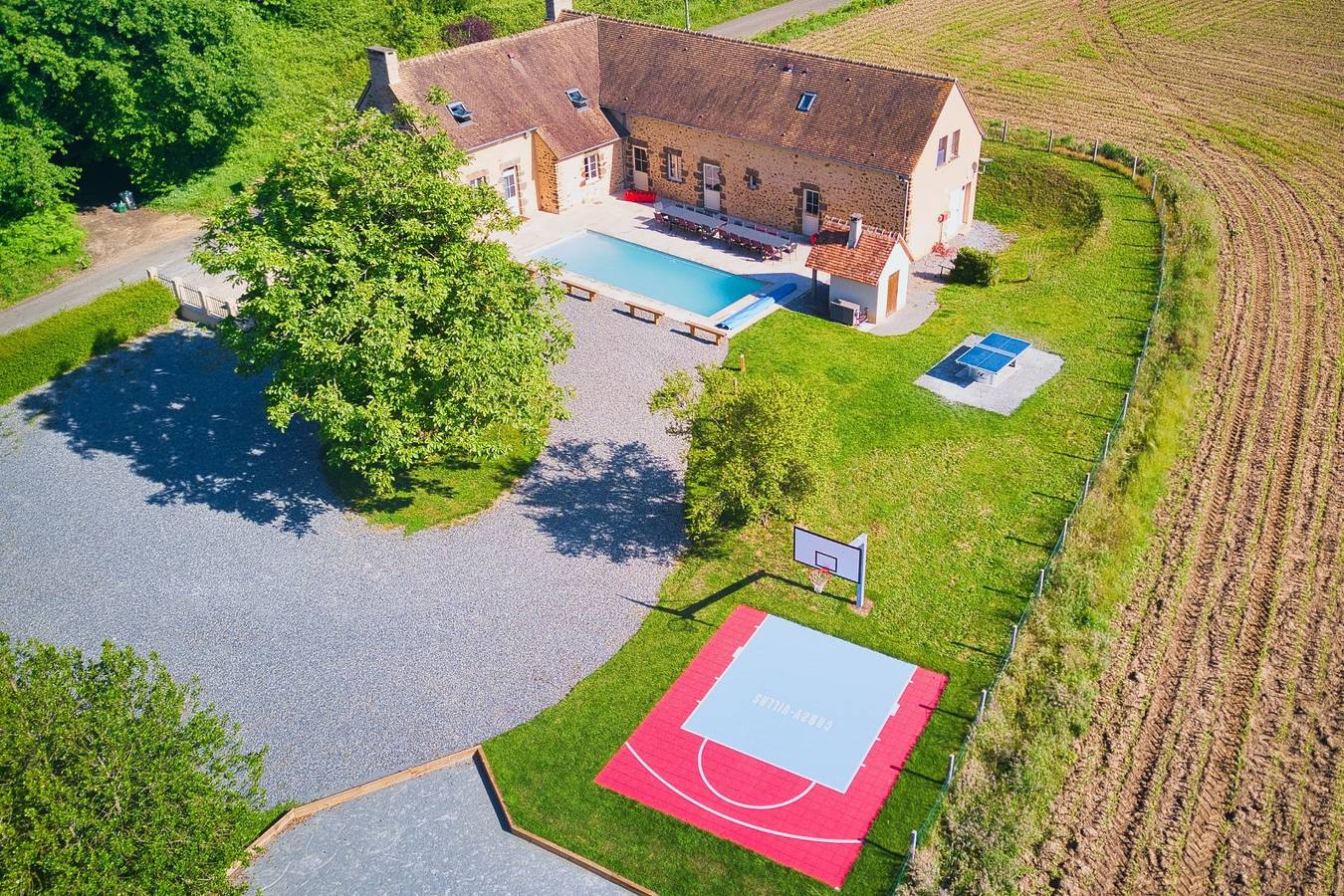Location De Vacances pour 30 Personnes dans La Chapelle-Saint-Fray, Sarthe