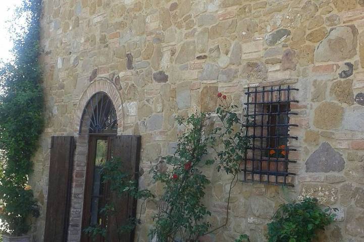 Bauernhaus in der toskanischen Landschaft, Pool. Heiße Quellen, Kunststädte, etruskische Archäologie in Chianciano Terme, Chianti