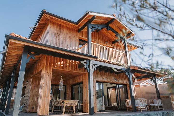 Villa voor 8 personen, met tuin en balkon in Lacanau Ocean