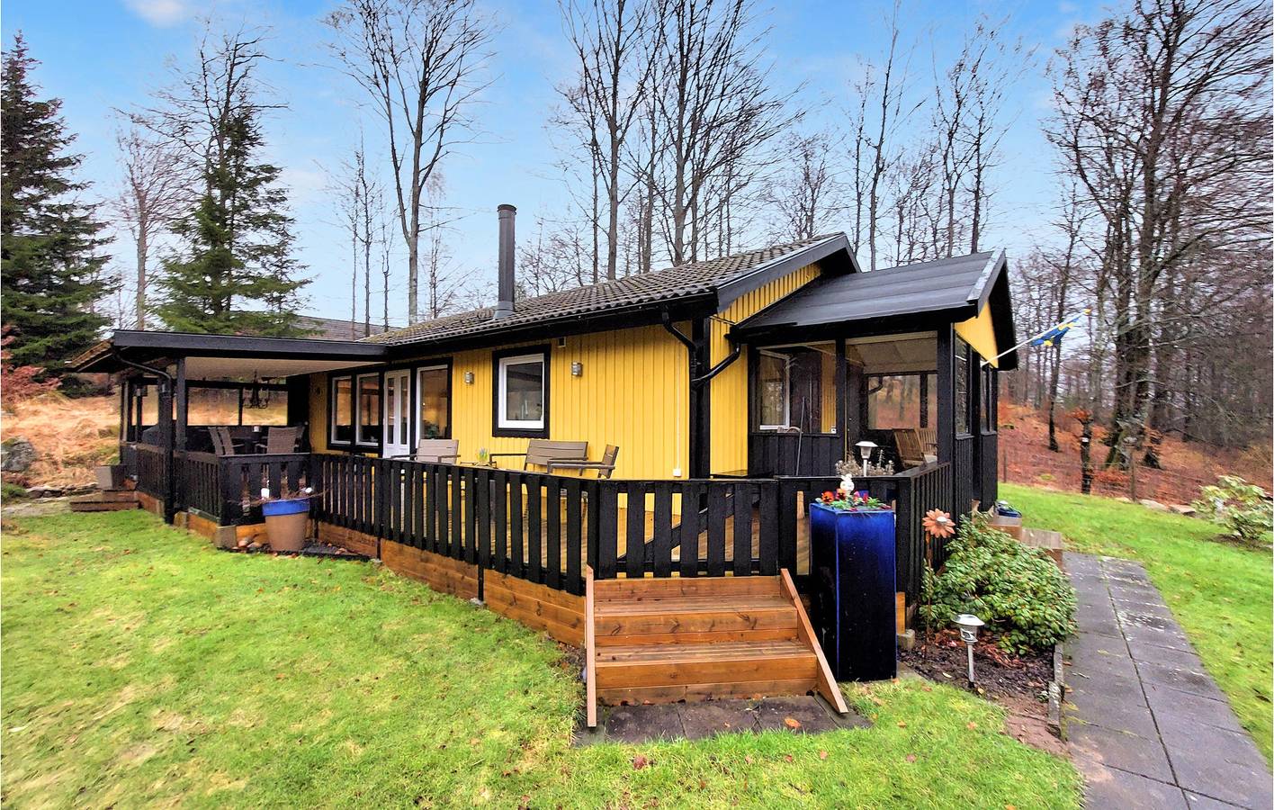 Ferienhaus für 6 Personen mit Garten in Skane