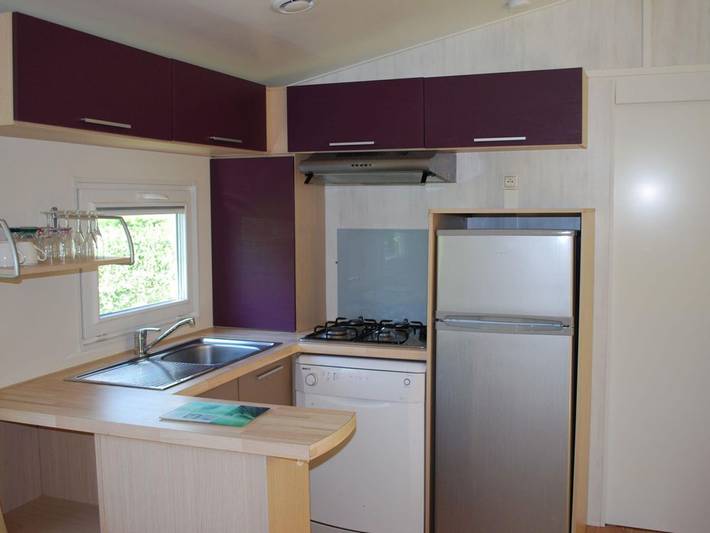 Mobil home pour 6 personnes, avec terrasse et piscine, animaux acceptés à Thiviers - 4