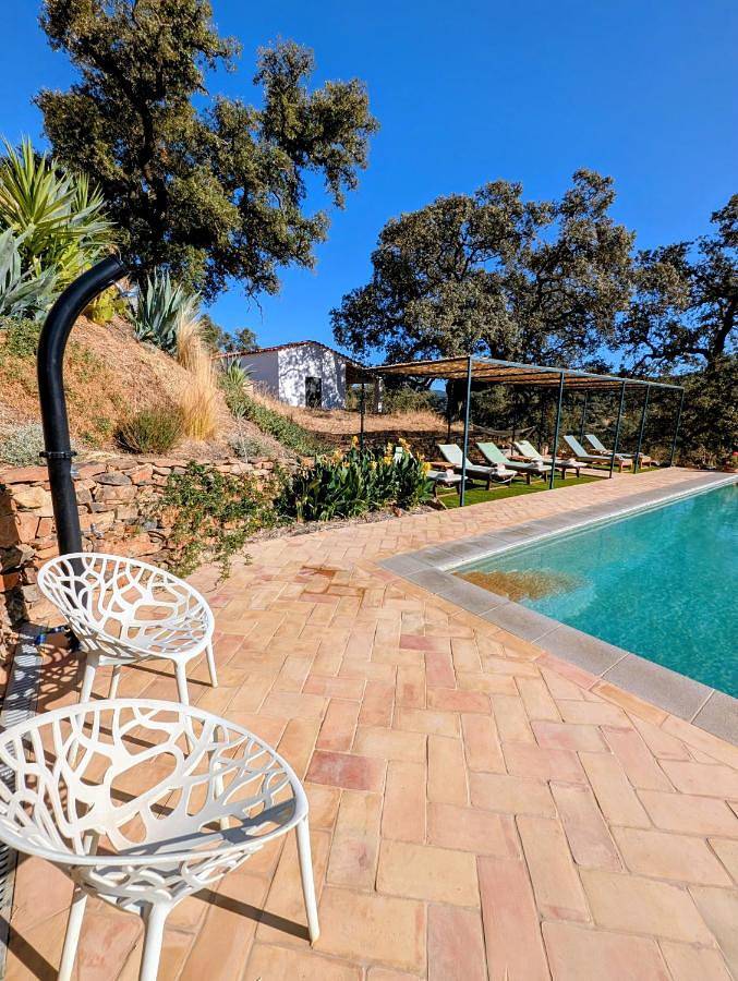 Chalet para 2 personas, con piscina además de jardín y vistas en Sierra de Aracena y Picos de Aroche - 3