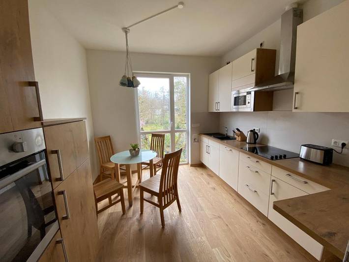 Ferienwohnung für 7 Personen, mit Balkon und Terrasse sowie Garten in Soltau