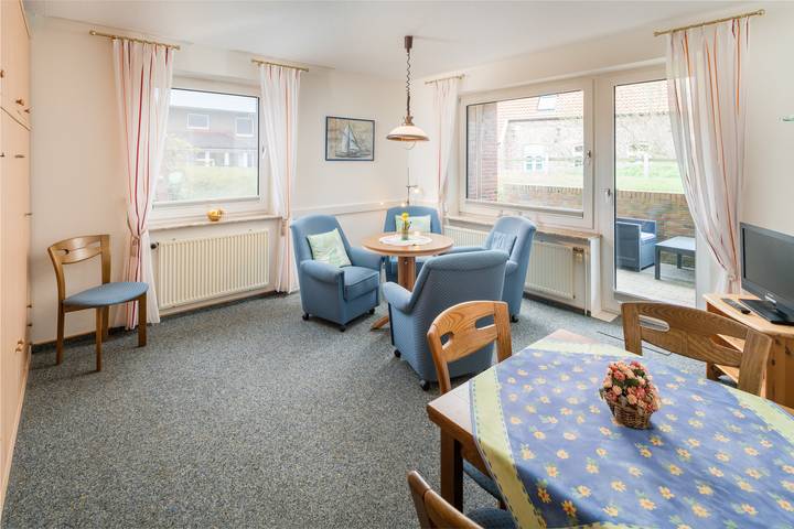 Ferienwohnung für 4 Personen, mit Terrasse auf Baltrum