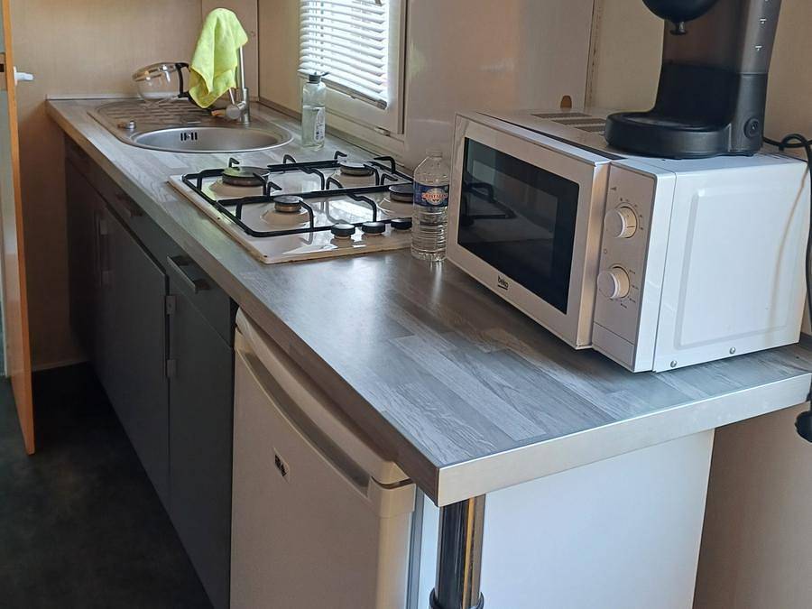 Camping La Petite Rivière - Mobilhome 4 personas - 2 habitaciones in Clergoux, Región de Tulle