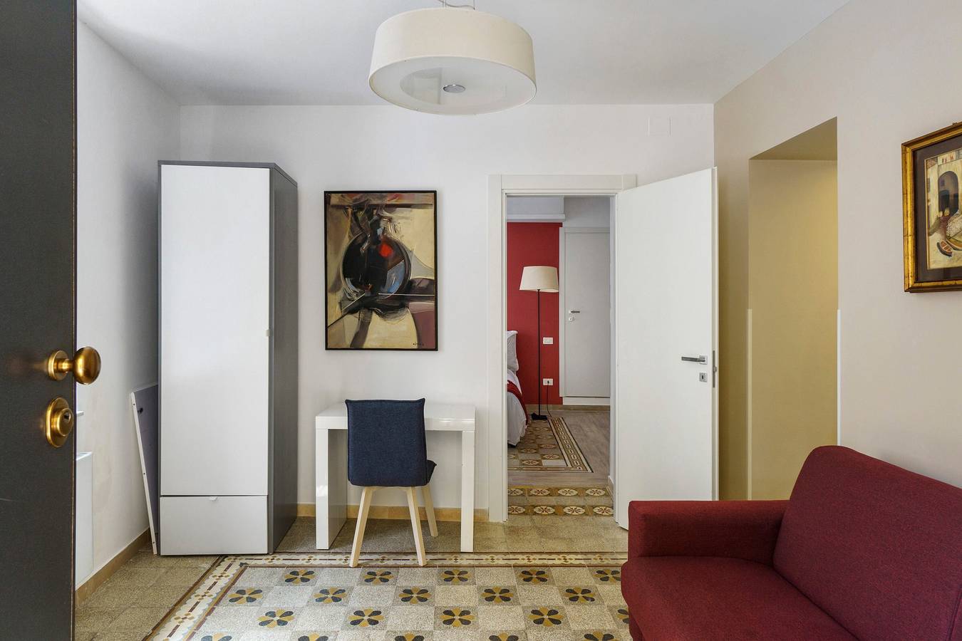 Appartement entier, Appartement 'Casamia Civico14 - Corallo' avec Wi-Fi et climatisation in Salerne, Côte Tyrrhénienne Campanie