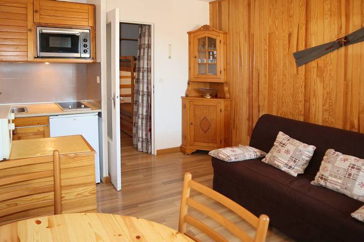 Gîte pour 4 personnes, avec balcon à Les Orres